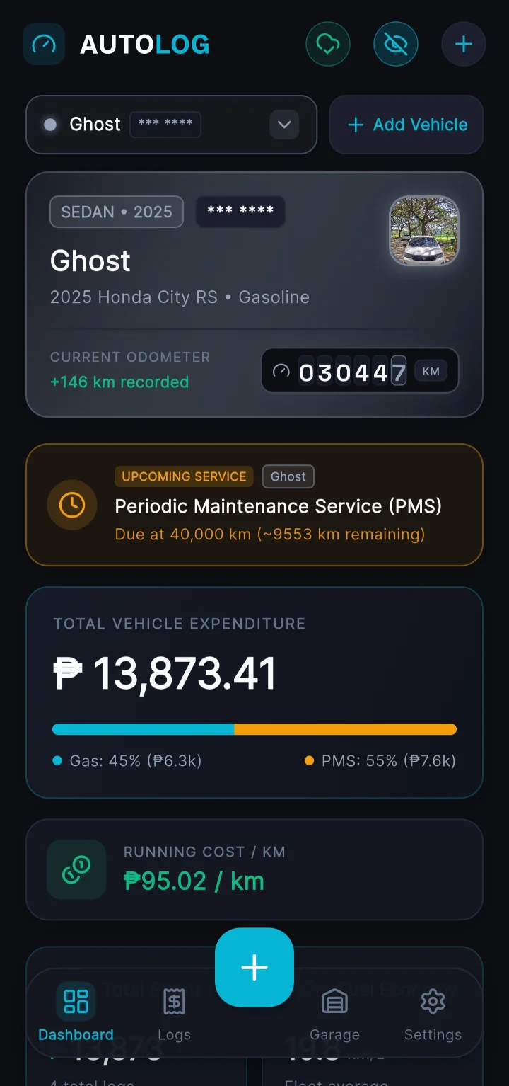 milepup Mobile App Interface